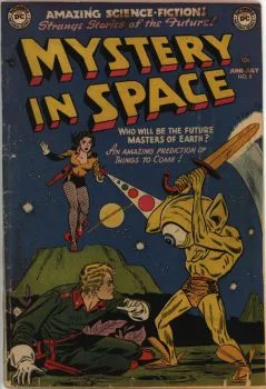 Cover of Mystery in Space
