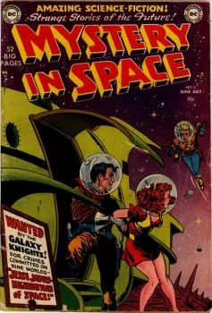 Cover of Mystery in Space