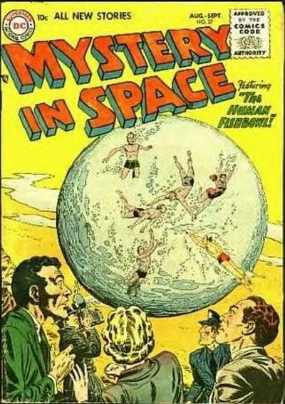 Cover of Mystery in Space