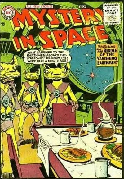Cover of Mystery in Space