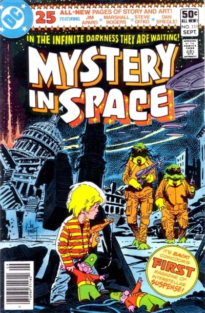 Cover of Mystery in Space