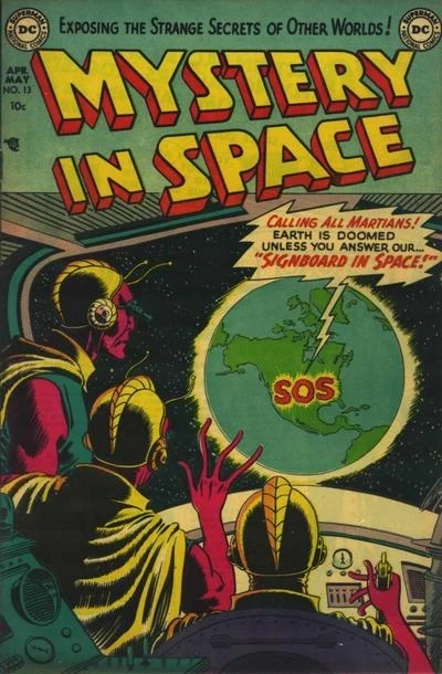 Cover of Mystery in Space