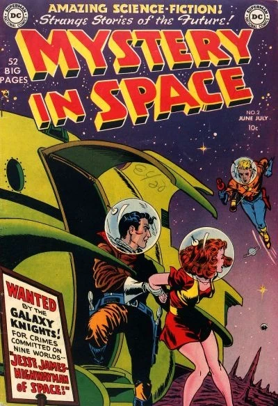 Cover of Mystery in Space