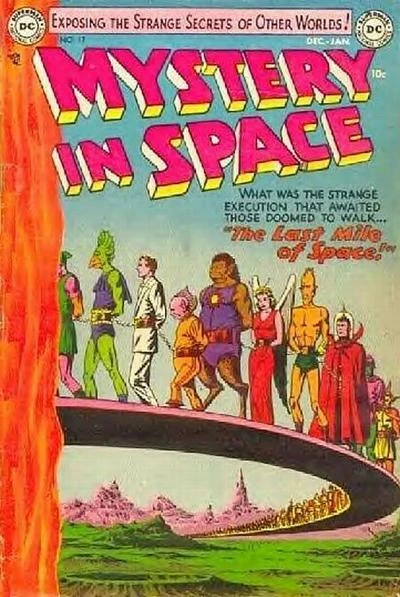 Cover of Mystery in Space
