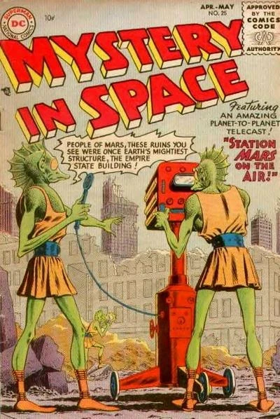 Cover of Mystery in Space
