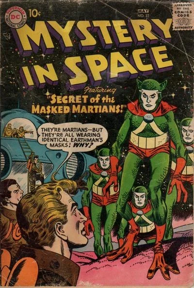 Cover of Mystery in Space