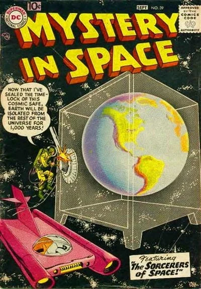 Cover of Mystery in Space