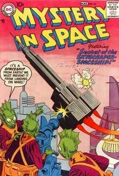 Cover of Mystery in Space