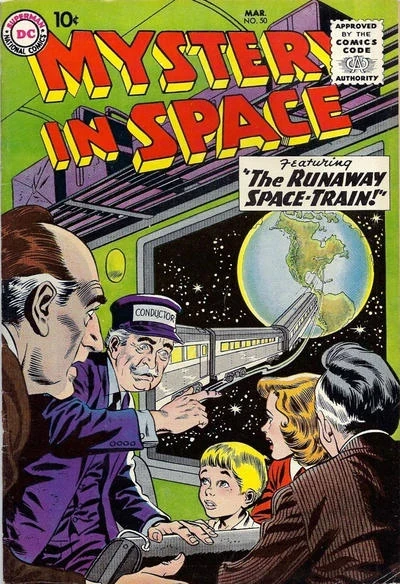 Cover of Mystery in Space