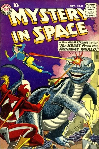 Cover of Mystery in Space