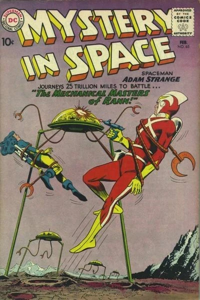 Cover of Mystery in Space