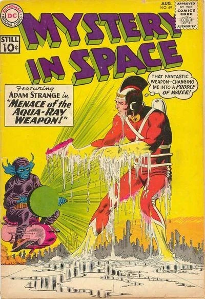 Cover of Mystery in Space