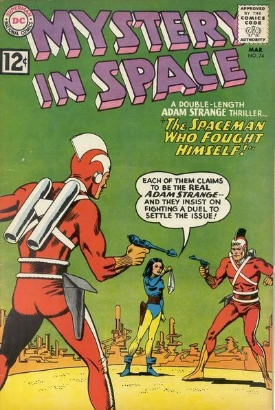 Cover of Mystery in Space