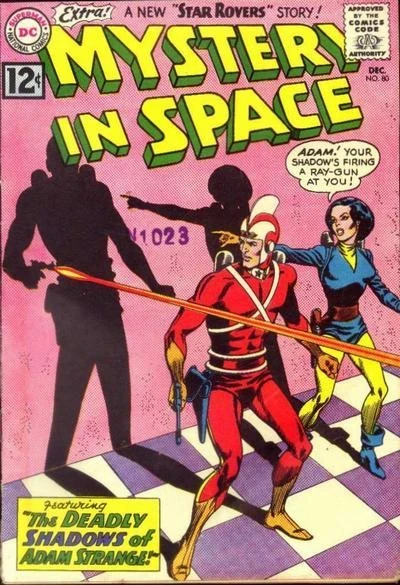 Cover of Mystery in Space