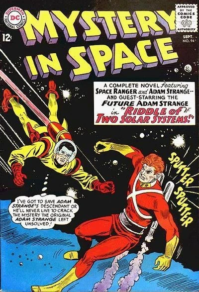 Cover of Mystery in Space