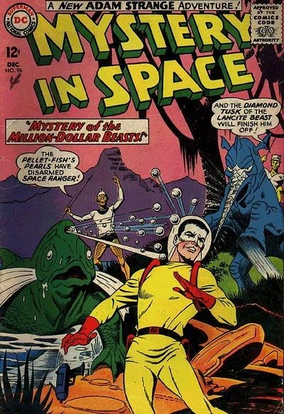 Cover of Mystery in Space
