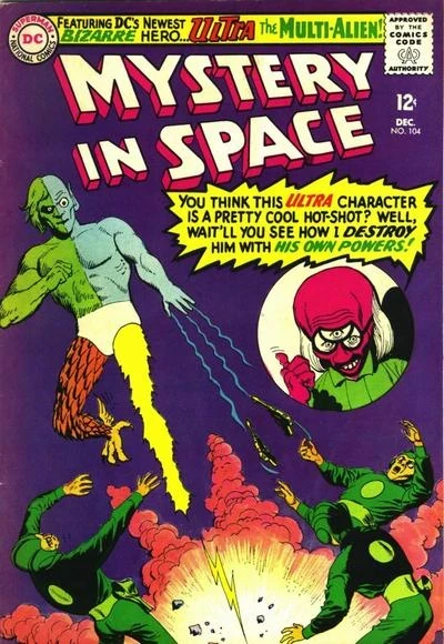 Cover of Mystery in Space
