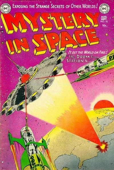 Cover of Mystery in Space