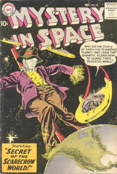 Cover of Mystery in Space