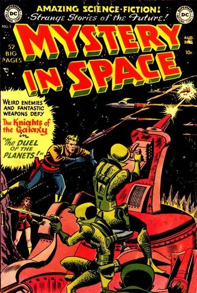 Cover of Mystery in Space