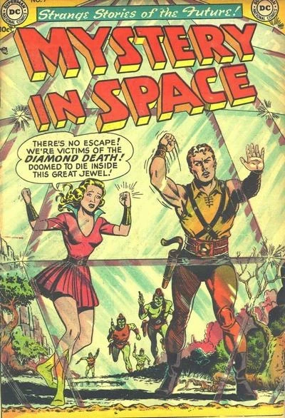 Cover of Mystery in Space