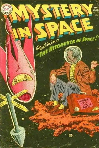 Cover of Mystery in Space