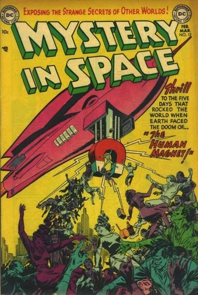 Cover of Mystery in Space