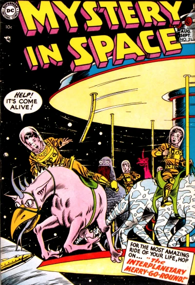 Cover of Mystery in Space