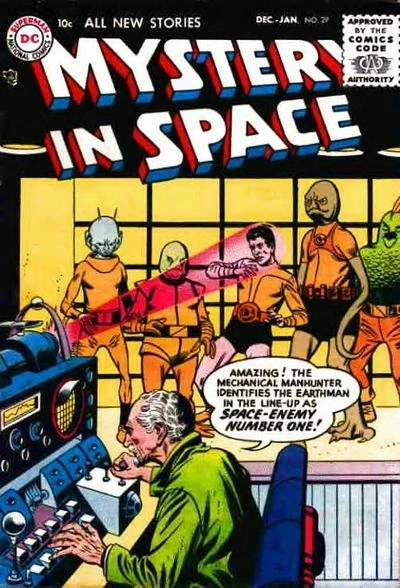 Cover of Mystery in Space