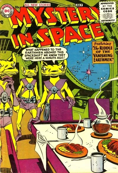 Cover of Mystery in Space