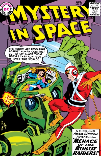 Cover of Mystery in Space