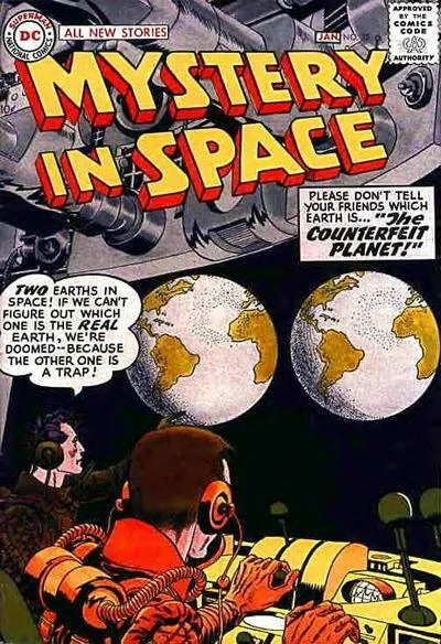 Cover of Mystery in Space