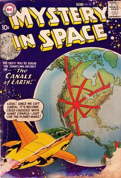 Cover of Mystery in Space