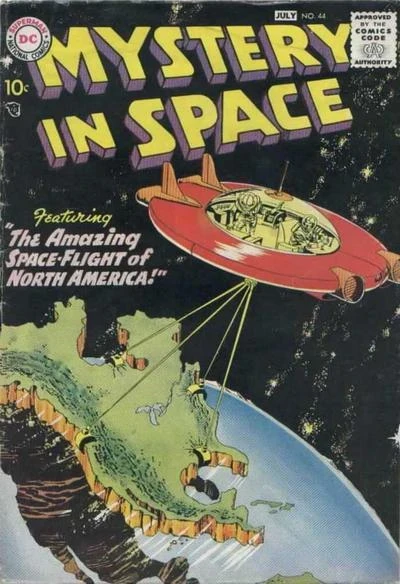 Cover of Mystery in Space