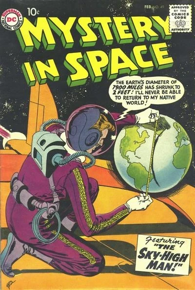 Cover of Mystery in Space