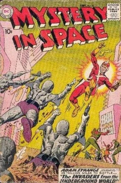 Cover of Mystery in Space