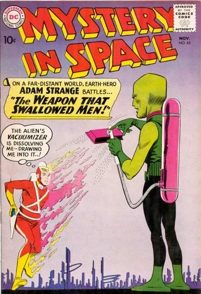 Cover of Mystery in Space