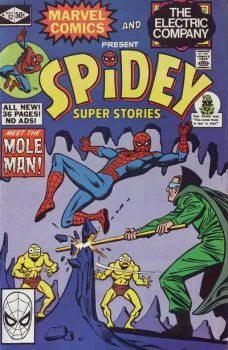 Cover of Mystery of the Mole Machine; The Real Spidey; The Big Freeze