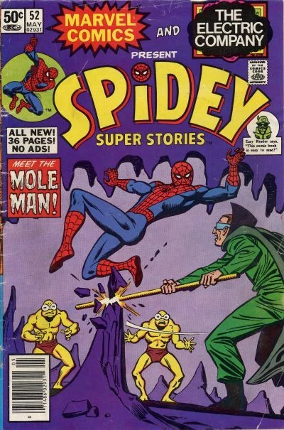 Cover of Mystery of the Mole Machine; The Real Spidey; The Big Freeze