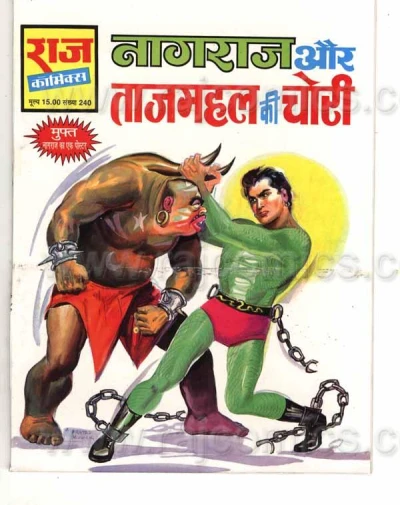 Cover of Nagraj aur Tajmahal ki Chori