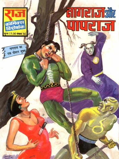 Cover of Nagraj Aur Paapraj