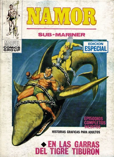 Cover of En las garras del Tigre Tiburón