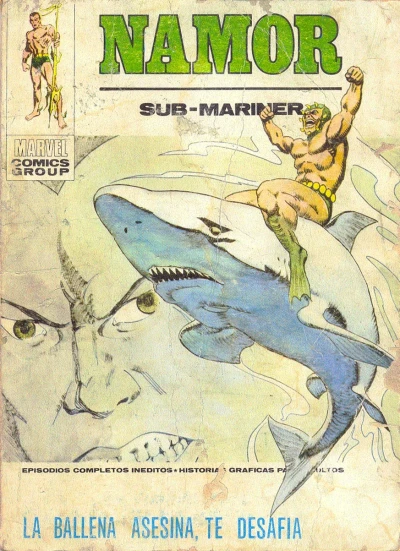 Cover of La ballena asesina, te desafía