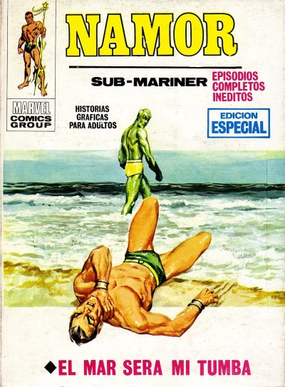 Cover of El mar será mi tumba