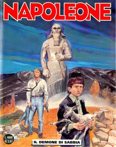 Cover of Il demone di sabbia