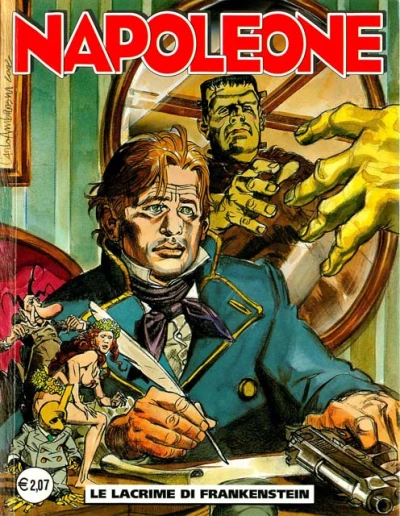Cover of Le lacrime di Frankenstein
