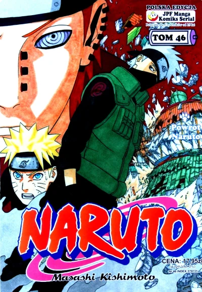 Cover of Powrót Naruto