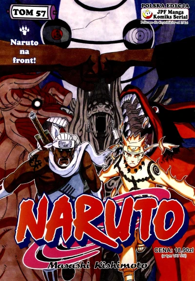 Cover of Naruto na front!