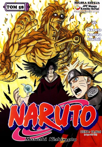 Cover of Naruto kontra Itachi!