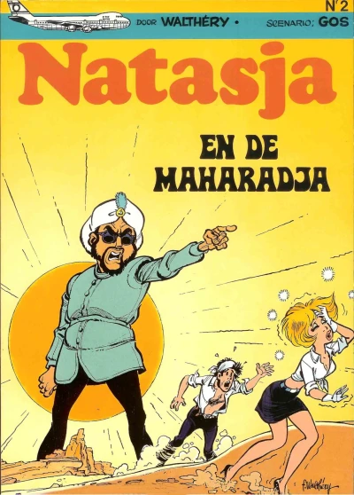 Cover of Natasja en de Maharadja